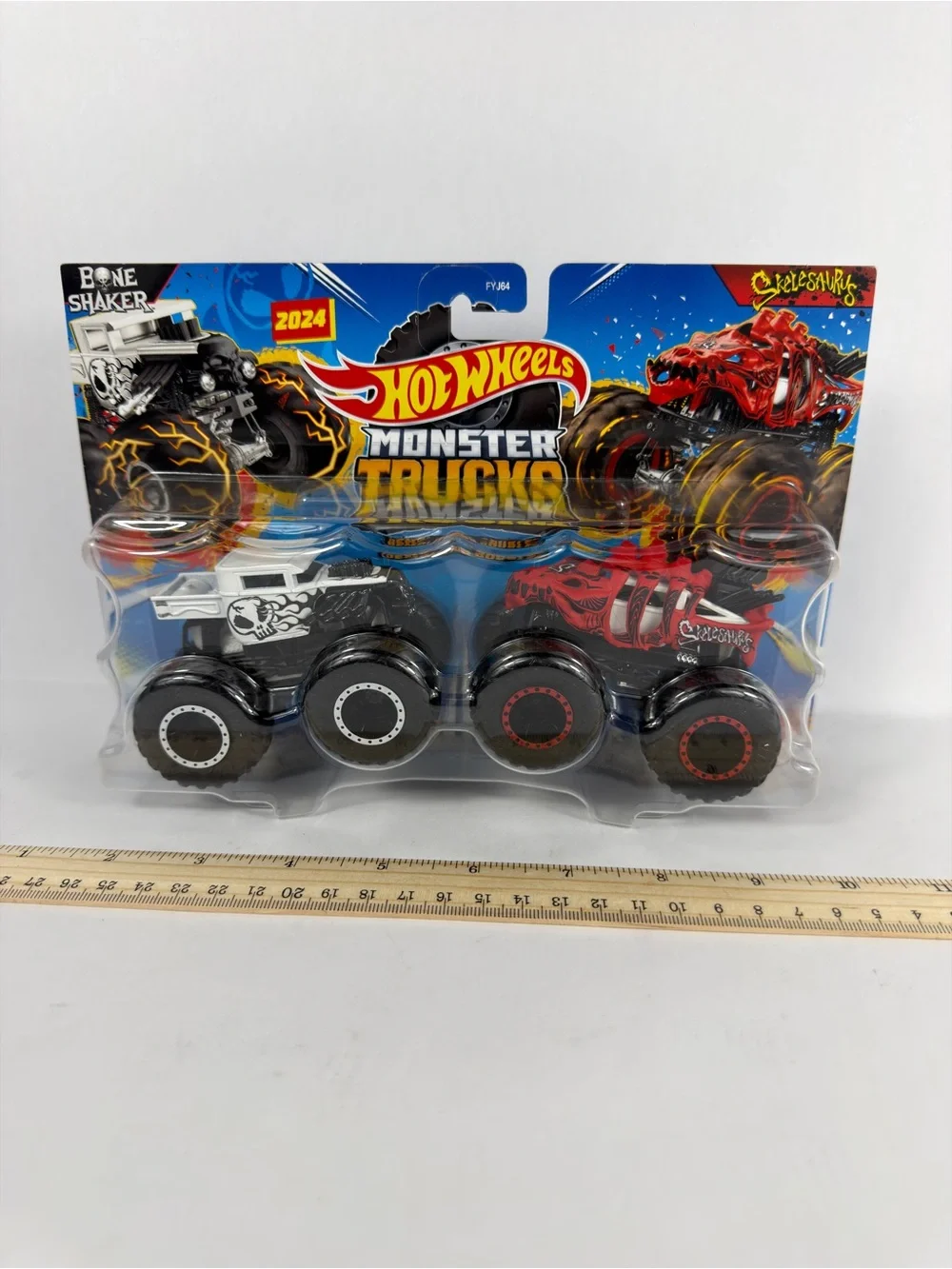 Last One Hot Wheels Demolition Doubles 2024 Bone Shaker & Skelesaurus.